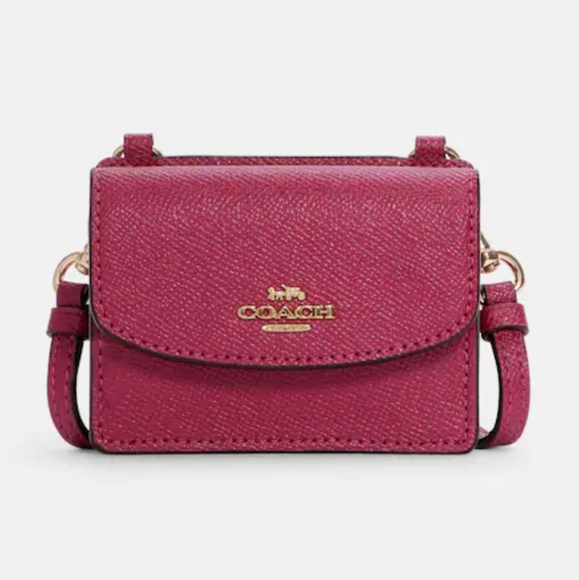 Coach Accessories - Mini Flap Card Case on Lanyard